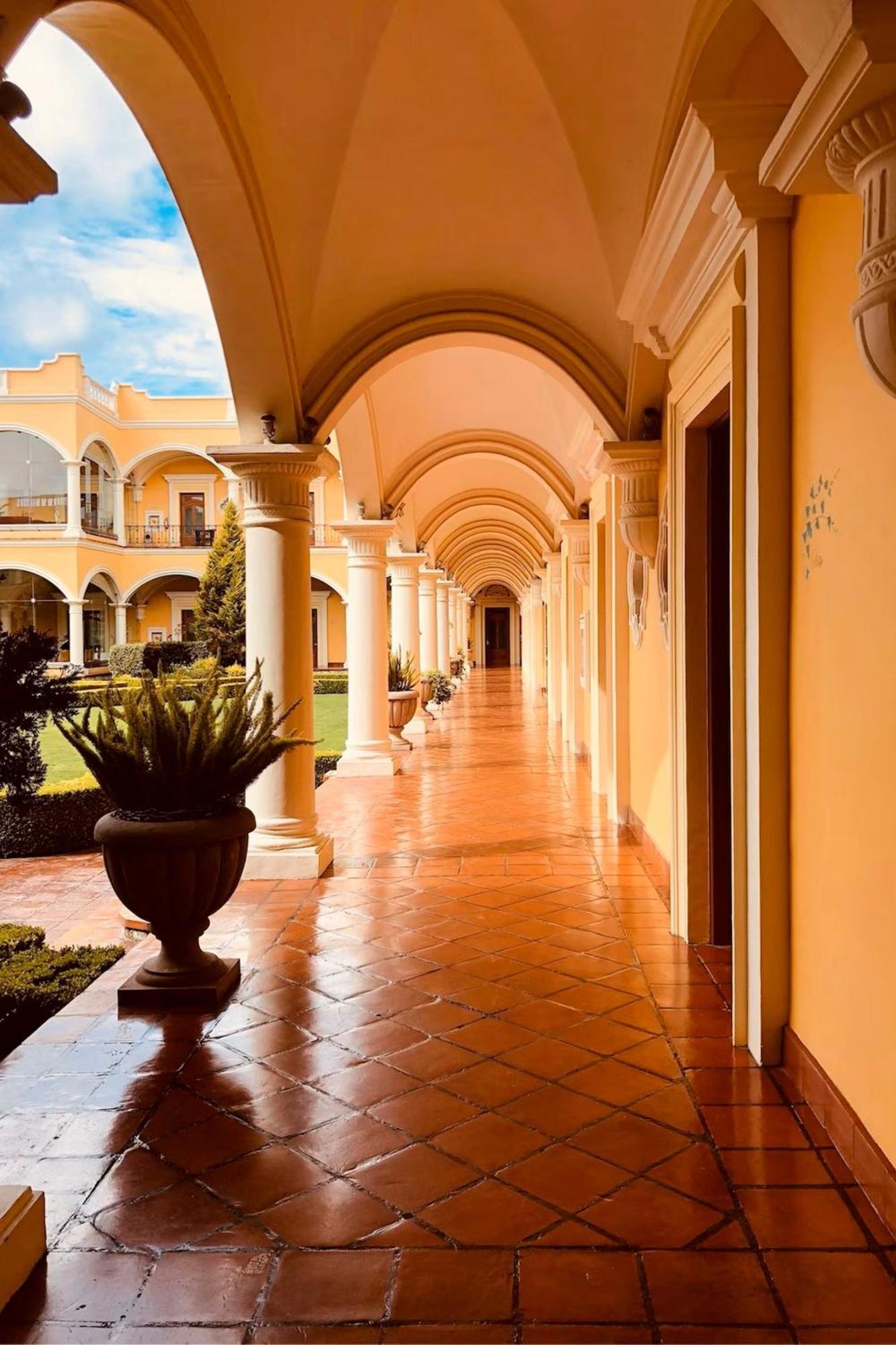 Hotel Real Hacienda Santo Tomas Colonia Gustavo Baz Prada Extérieur photo